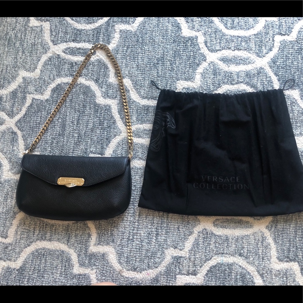 Versace Clutch with Chain